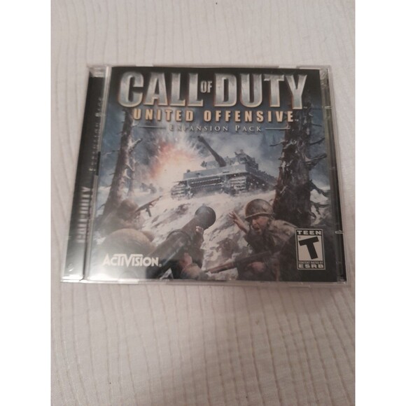 Call Of Duty United Offensive Expansion Pack Computer Games PC CD-ROM Windows - Picture 1 of 3
